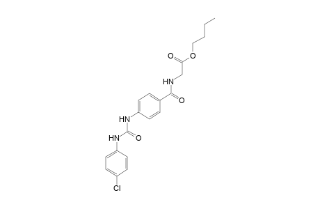 p-[3-(p-CHLOROPHENYL)UREIDO]HIPPURIC ACID, BUTYL ESTER