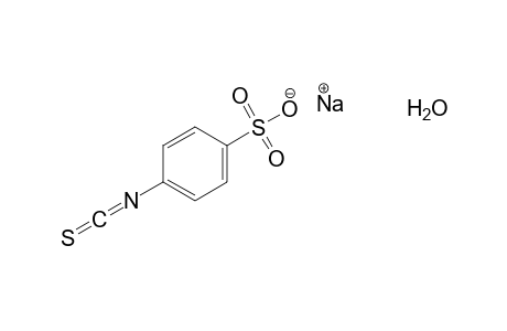 p-isothiocyanatobenzenesulfonic acid, sodium salt, monohydrate