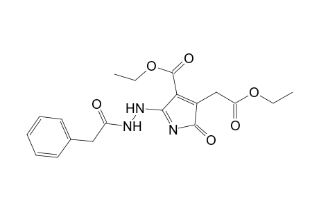 Ethyl 5-(2-benzoylhydrazino)-4-(ethoxycarbonyl)-2-oxo-2H-pyrrole-3-acetate