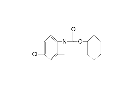 4-chloro-2-methylcarbanilic acid, cyclohexyl ester