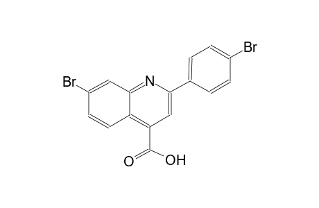 7-bromo-2-(4-bromophenyl)-4-quinolinecarboxylic acid