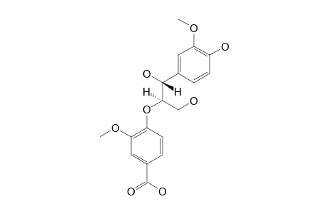 THREO-GUAIACYLGLYCEROL-8'-BETA-VANILLIC-ACIDETHER