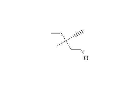 3-ethynyl-3-methylpent-4-en-1-ol