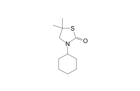 3-CYCLOHEXYL-5,5-DIMETHYL-1,3-THIAZOLIDIN-2-ONE