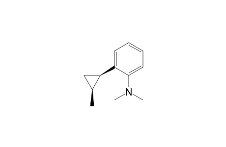 (+)-(1'r,2's)-N,N-dimethyl-2-(2'-methylcyclopropyl)aniline