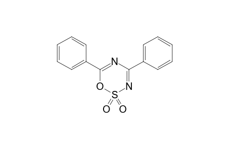 1,2,3,5-Oxathiadiazine, 4,6-diphenyl-, 2,2-dioxide