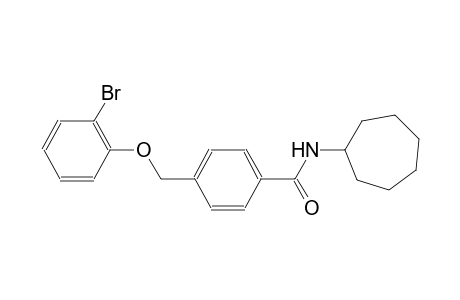 4-[(2-bromophenoxy)methyl]-N-cycloheptylbenzamide