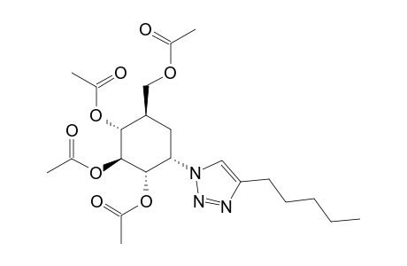 (1S,2S,3R,4R,6S)-4-(ACETOXYMETHYL)-6-(4-PENTYL-1H-1,2,3-TRIAZOL-1-YL)-CYCLOHEXANE-1,2,3-TRIYL-TRIACETATE