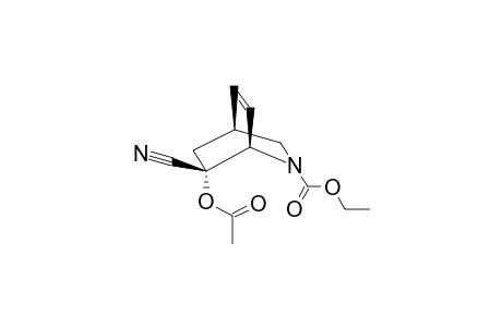 1-CARBETHOXY-7-ENDO-ACETOXY-7-EXO-CYANO-ISOQUINUCLIDENE