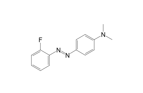 ANILINE, N,N-DIMETHYL-P-//O- FLUOROPHENYL/AZO/-,