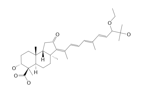 GLOBOSTELLATIC_ACID_I