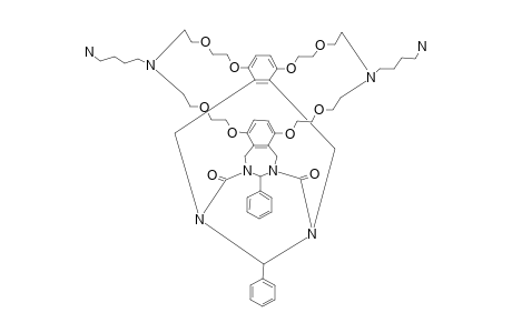 #13;8,25-BIS-(4-AMINOBUTYL)-36,37-DIPHENYL-2,5,11,14,19,22,28,31-OCTAOXA-8,25,35,38,43,45-HEXAAZAOCTACYCLO-[30.15.2.1(35,38).0(15,41).0(18,40).0(33,47).0(36,45