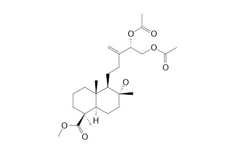 METHYL-(14S)-14,15-DIACETOXY-8-HYDROXY-LABD-13(16)-EN-19-OATE