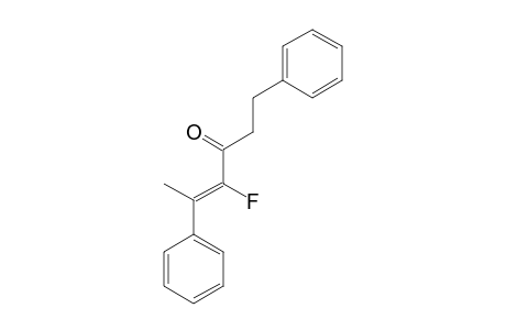 (Z)-1,5-DIPHENYL-4-FLUORO-5-METHYL-4-BUTEN-3-ONE