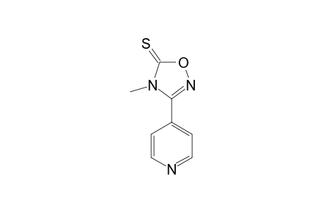 4-METHYL-3-(4-PYRIDYL)-1,2,4-OXADIAZOLE-5(4H)-THIONE