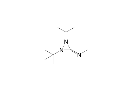 [1,2-di(t-Butyl)-diaziridin-3-ylidene](methyl)-amine