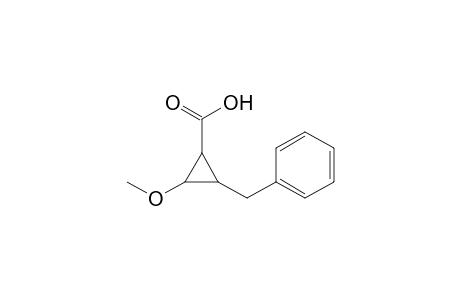 2-Benzyl-3-methoxy-cyclopropanecarboxylic acid