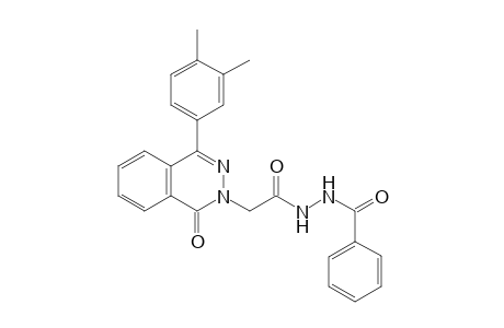 N-Benzoyl-1-{2-[4-(3,4-dimethylphenyl)-1(2H)-oxo-phthalazin-2-yl]aceto}hydrazide