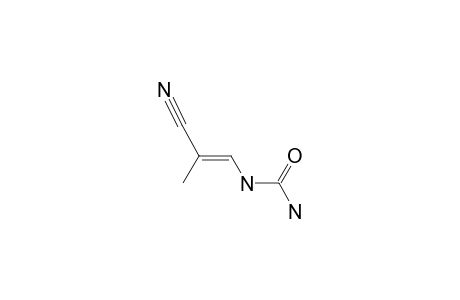 TRANS-3-UREIDO-2-METHYLACRYLONITRILE