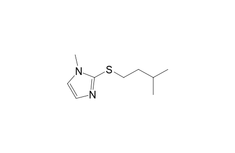 1H-Imidazole, 1-methyl-2-[(3-methylbutyl)thio]-