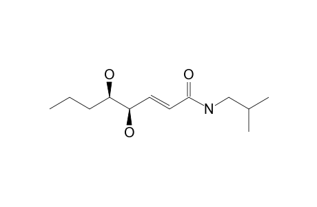 (+/-)-(THREO)-(2E)-N-ISOBUTYL-4,5-DIHYDROXY-OCT-2-EN-AMIDE