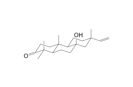 2(1H)-PHENANTHRENONE, 7-ETHENYLDODECAHYDRO-8A-HYDROXY-1,1,4A,7-TETRAME