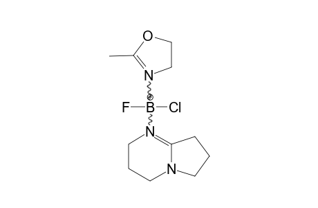 (1,5-DIAZABICYCLO-[4,3,4]-NON-5-ENE)-(2-METHYL-2-OXAZOLINE)-CHLORO-FLUORO-BORON-CATION