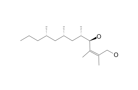 2Z-(4R,5S,7S,9S)-2,3,5,7,9-PENTAMETHYL-DODEC-2-ENE-1,4-DIOL