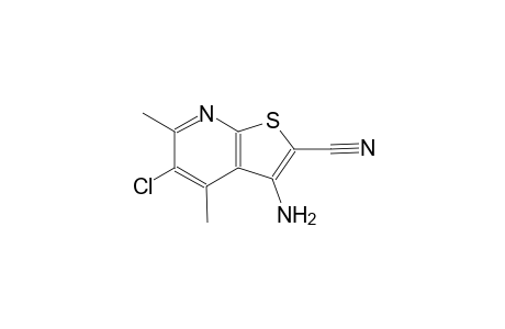 thieno[2,3-b]pyridine-2-carbonitrile, 3-amino-5-chloro-4,6-dimethyl-