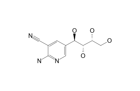 2-amino-5-[(1R,2R,3R)-1,2,3,4-tetrahydroxybutyl]nicotinonitrile