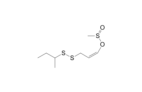 FOETISULFIDE-B;(Z)-3-METHYLSULFINYLOXY-2-PROPENYL-SEC.-BUTYL-DISULFIDE