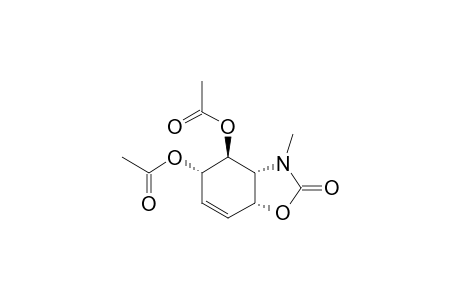 (+/-)-(3A-ALPHA,4-ALPHA,5-BETA,7A-ALPHA)-4,5-DIACETOXY-3-METHYL-3A,4,5,7A-TETRAHYDROBENZOXAZOL-2(3H)-ONE