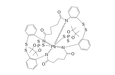 [PB(L(3)[S2POC(CH3)2C(CH3)2O]2]