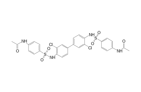 4',4'''''-[(3,3'-dichloro-4,4'-biphenylene)disulfamoyl]bisacetanilide