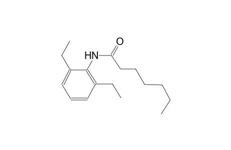 N-(2,6-diethylphenyl)heptanamide