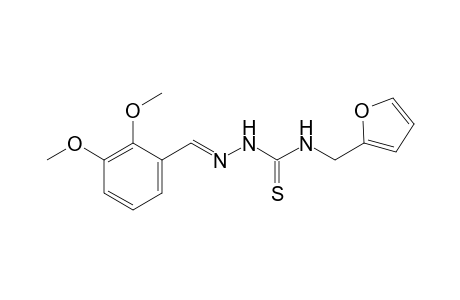 1-(2,3-dimethoxybenzylidene)-4-furfuryl-3-thiosemicarbazide