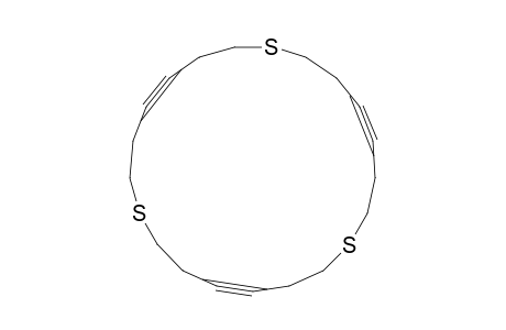 1,8,15-trithiacyclohenicosa-4,11,18-triyne