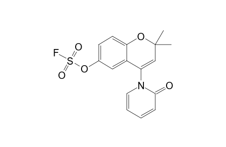 1-(6-fluorosulfonyloxy-2,2-dimethyl-1-benzopyran-4-yl)-2-oxopyridine