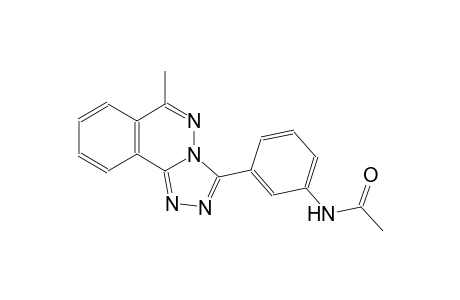 N-[3-(6-methyl[1,2,4]triazolo[3,4-a]phthalazin-3-yl)phenyl]acetamide