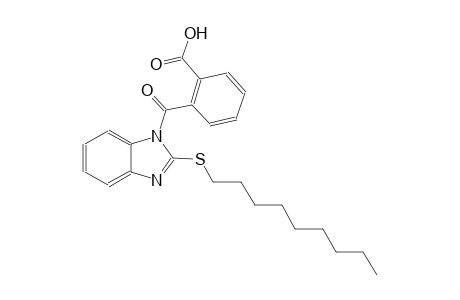 2-{[2-(nonylsulfanyl)-1H-benzimidazol-1-yl]carbonyl}benzoic acid