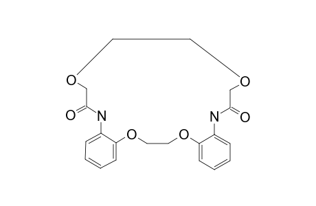 9,10,20,21-TETRAHYDRO-5H,12H-DIBENZO-[E,Q](1,4,10,13,7,16)-TETRAOXADIAZACYCLOOCTADECINE-6,13(7H,14H)-DIONE