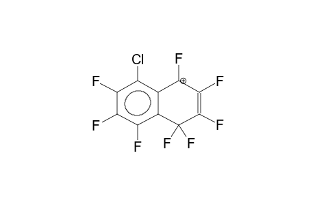 5-CHLOROPERFLUORO-1-NAPHTHALENONIUM CATION