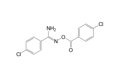 p-chloro-O-(p-chlorobenzoyl)benzamidoxime