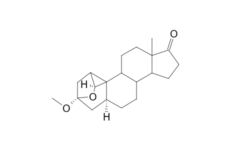 3-ALPHA-METHOXY-3-BETA,19-EPOXY-1-BETA,19-CYCLO-5-ALPHA-ANDROSTAN-17-ONE