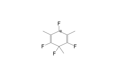 1,3,5-TRIMETHYLTETRAFLUOROBENZOLONIUM CATION