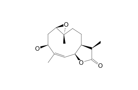 1-BETA,10-ALPHA-EPOXY-3-BETA-HYDROXY-7-ALPHA,11-ALPHA-H-GERMACRA-4Z-EN-12,6-BETA-OLIDE