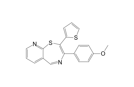 2-(2-Thienyl)-3-(4-methoxyphenyl)pyrido[3,2-f][1,4]thiazepin