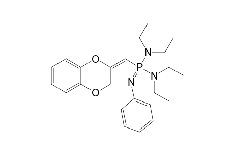 2,3-DIHYDRO-1,4-BENZODIOXIN-2-YLIDENEMETHYLPHENYLIMINOPHOSPHONYL_TETRAETHYLAMIDE