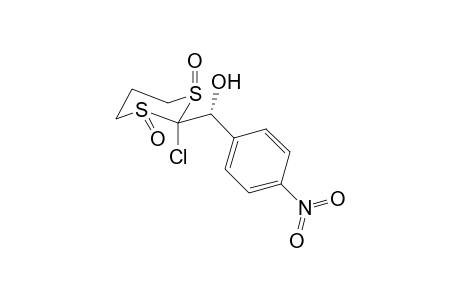 (R)-2-Chloro-1,3-dioxo-1.lamba.(4),3.lamba.(4)-1,3-dithian-2-yl](4-nitrophenyl)methanol