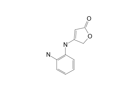 4-(2-AMINOANILINO)-2,5-DIHYDRO-2-FURANONE